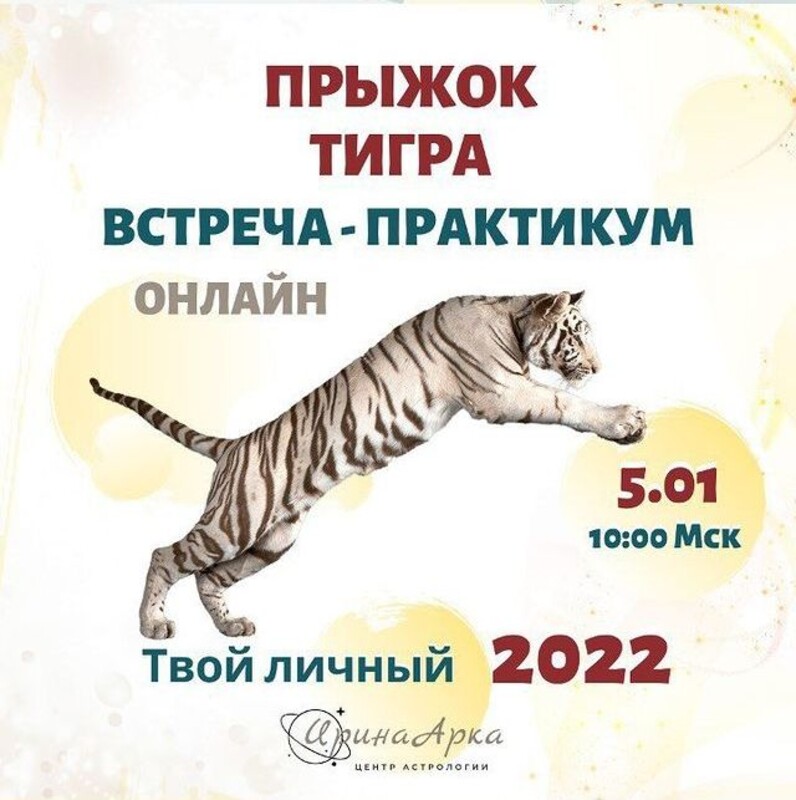 Практикум "Прыжок тигра. Твой личный 2022 "